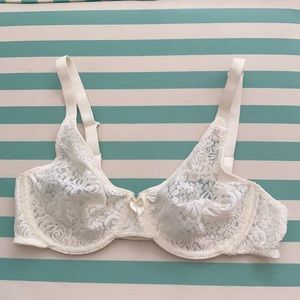 Wacoal Halo Lace Underwire Bra Ivory 36C